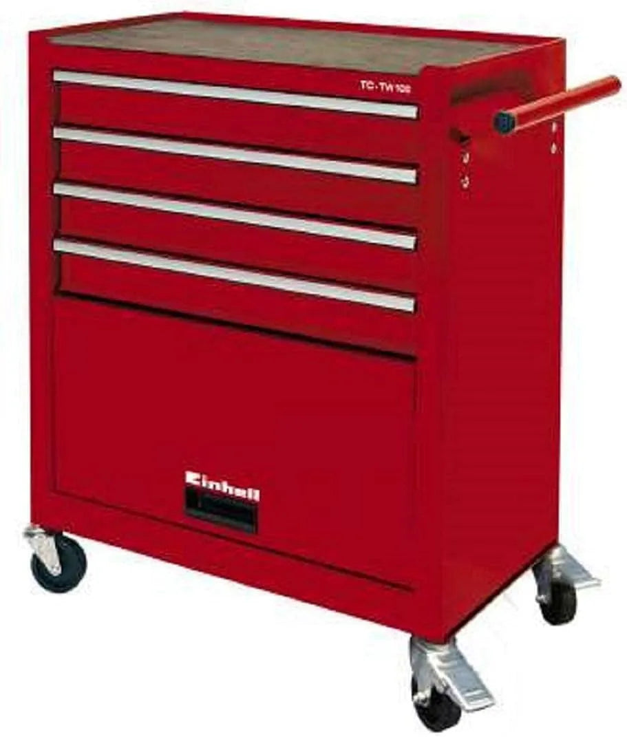 Einhell TW 100 Werkstattwagen und Werkzeugwagen, TC-TW, mobile Ausführung, drehbar, für Werkstatt und Heimwerken