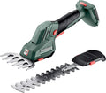 Metabo Akku-Strauch SGS 18 Akku-Strauch- und Gartenschere zum präzisen Nacharbeiten von Rasenkanten und kleinen Sträuchern SGS 18 LTX Q – Akku-Betrieb