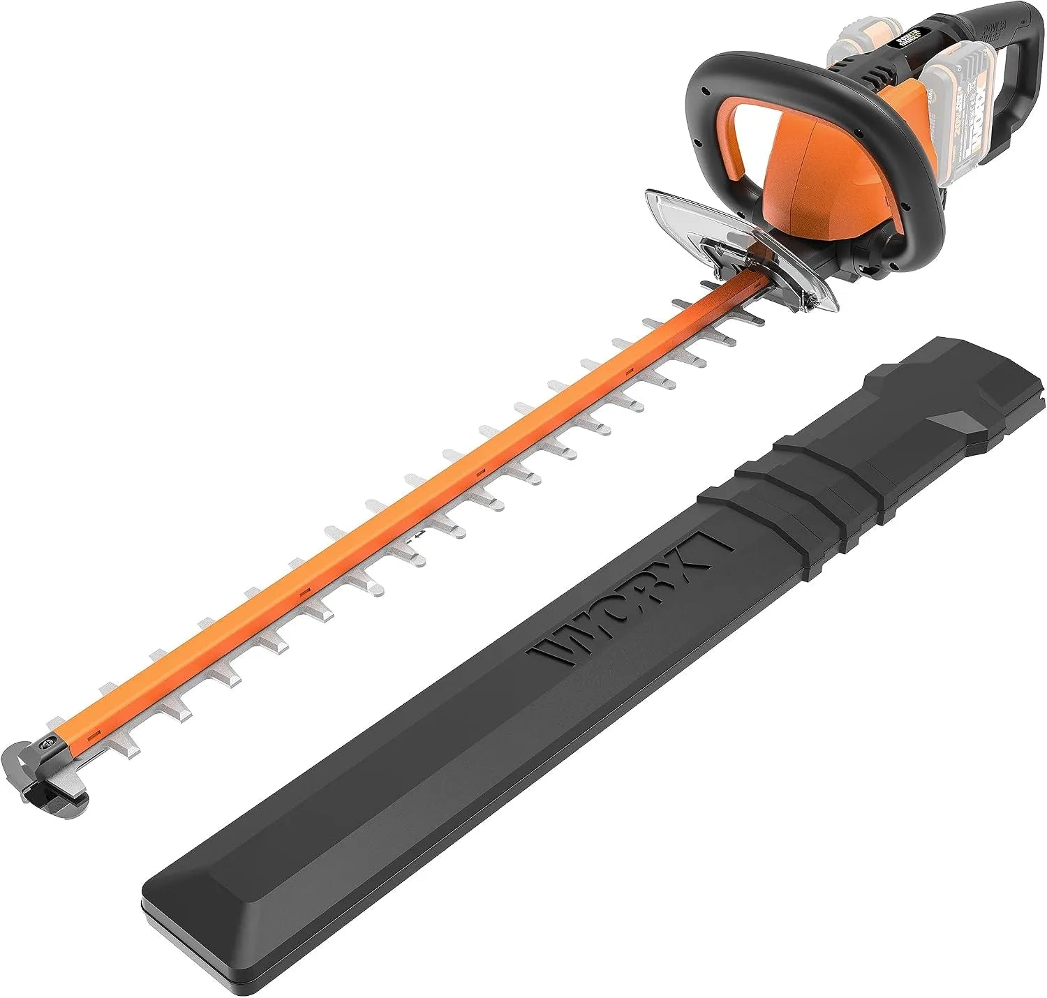 WORX WG284E.9 Heckenschere für saubere Formschnitte an Hecken und Sträuchern – Akku-Betrieb, 40V