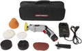Poliermaschine und Elektropolierer, KRAFTPAKET, Akku-Betrieb, drehbar, 75mm, 10.8V, grau