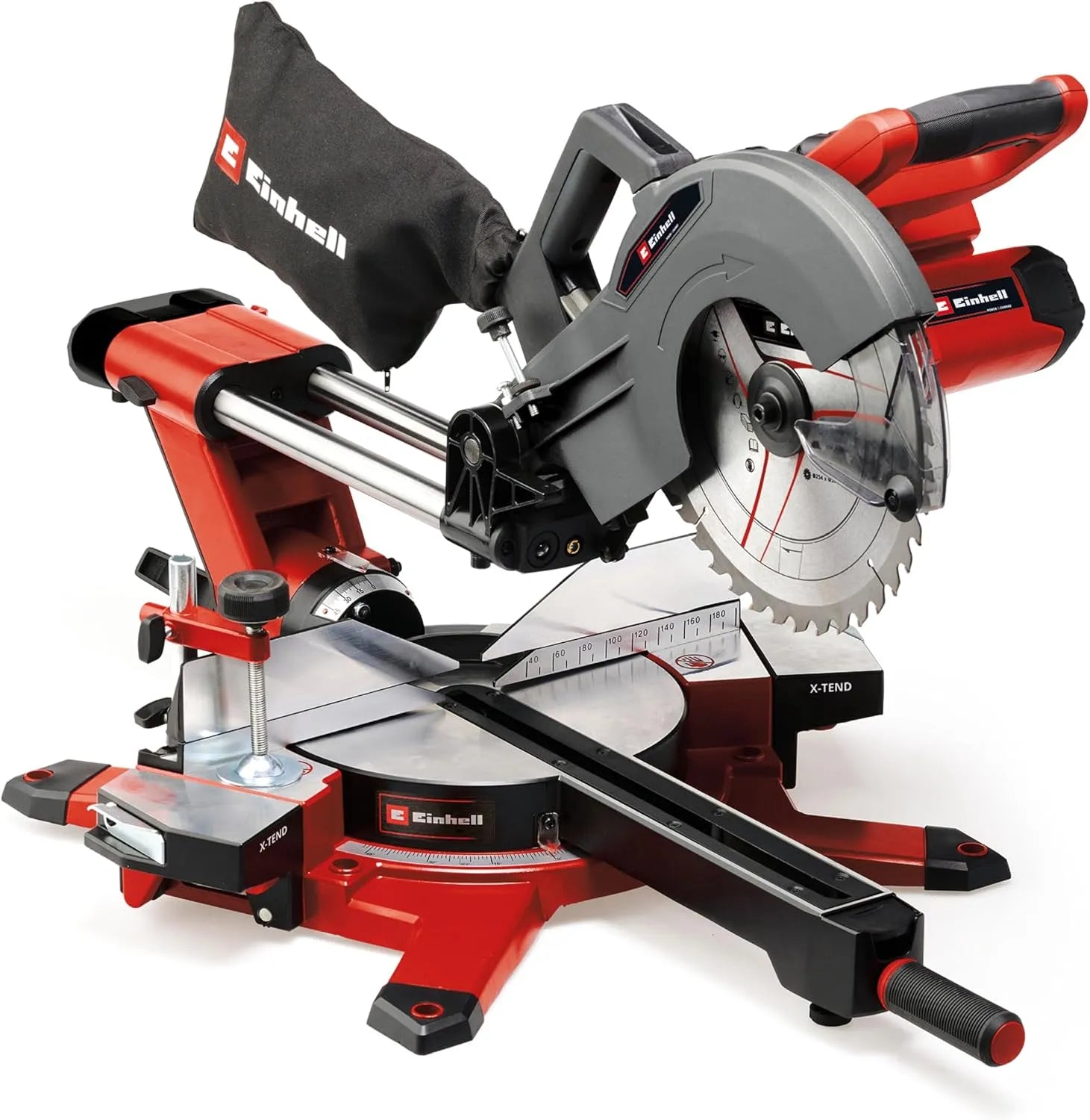 Einhell Akku-Zug-Kapp- SM 36 Gehrungssäge für genaue Quer- und Winkelschnitte bei der Materialbearbeitung – TE-SM, Akku-Betrieb, 10 L