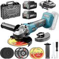 Makita 18V Winkelschleifer, Akku-Betrieb, Drehzahlregelung, 125mm, 4.0Ah