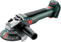 Schleifmaschine zur Materialbearbeitung und Vorbereitung von Flächen für die Endbearbeitung; Metabo BL 11 W 18 LT BL 11-125 Akku-Flex: Akku-Betrieb