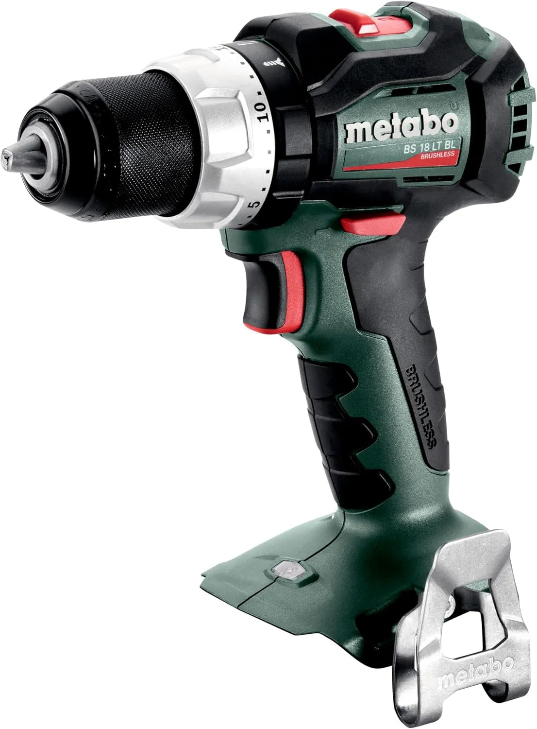 Metabo Akku-Bohrschrauber BS 18 Bohrschrauber und Elektroschrauber, Akku-Betrieb, bürstenloser Motor, 18V, 75 Nm