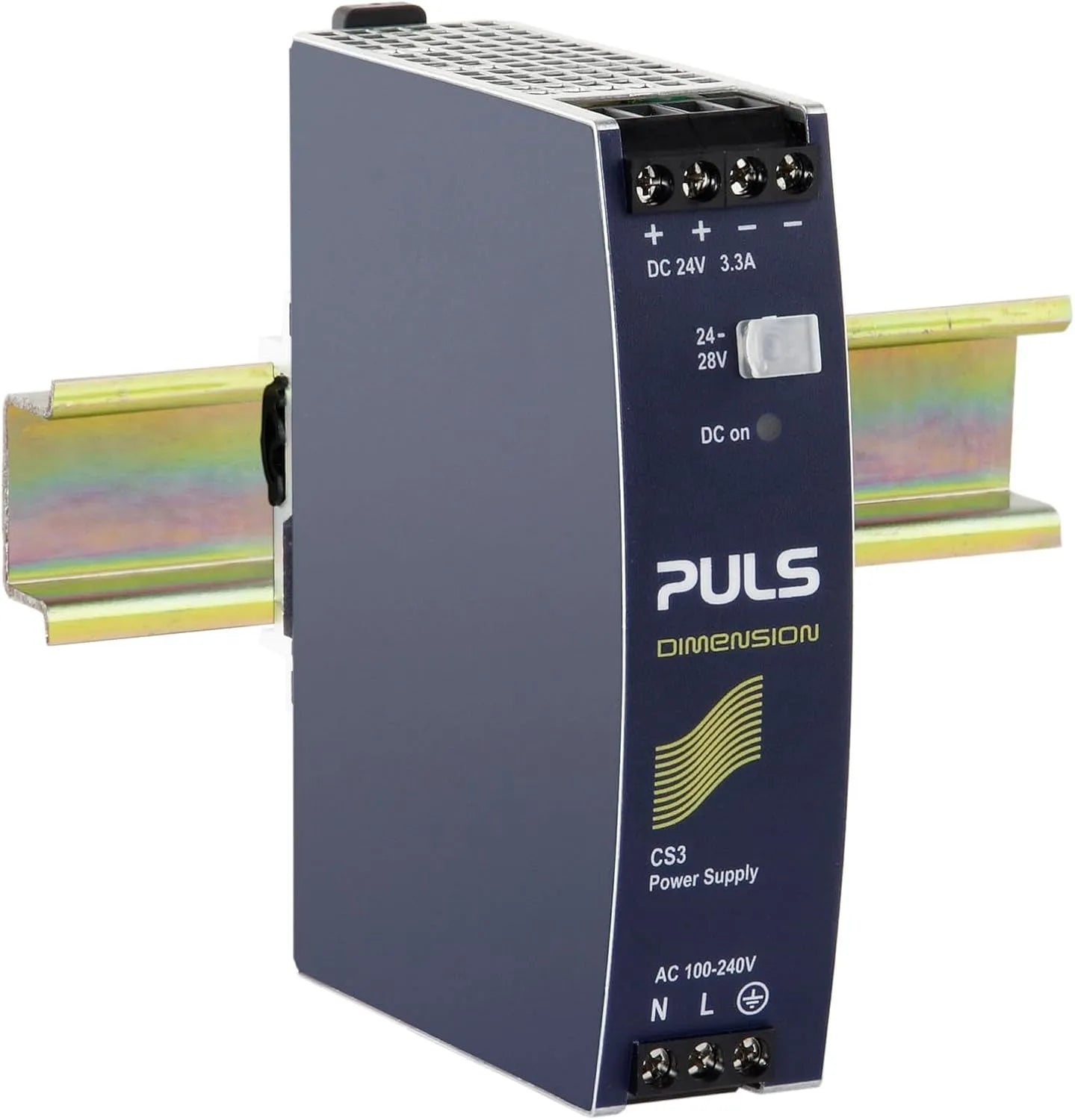Dimension CS3.241 DIN-Schienen-Netzteil und Schaltnetzteil, 80 W, 28 V, 3,3 A