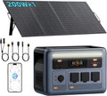 PowerMax1800SE Tragbare Powerstation und Solargenerator, solarbetrieben, 1024Wh, 1800W, für Camping und Wohnmobil