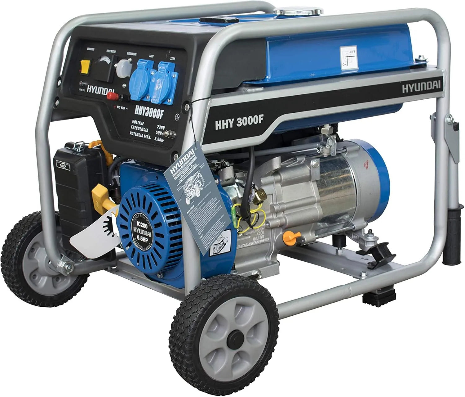 einphasig, HYUNDAI HY-HHY3000FK Benzin-Generator
