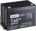 Traction T65 Versorgungsbatterie und Solar- und Freizeitakku, 65Ah, 12V, solarbetrieben, für Camping und Wohnmobil