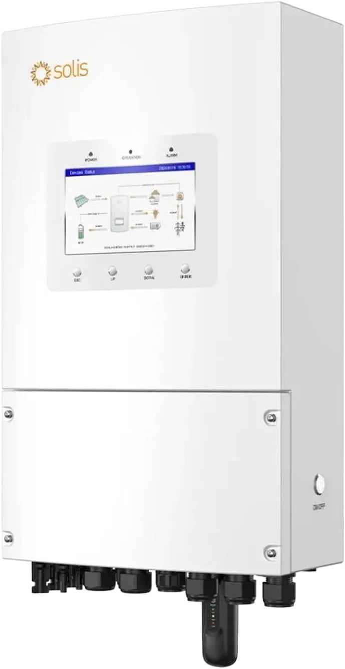 Hybrid-Solarwechselrichter und MPPT-Ladewechselrichter, 6 kW, IP66, für netzunabhängige Solaranlagen, mit WLAN