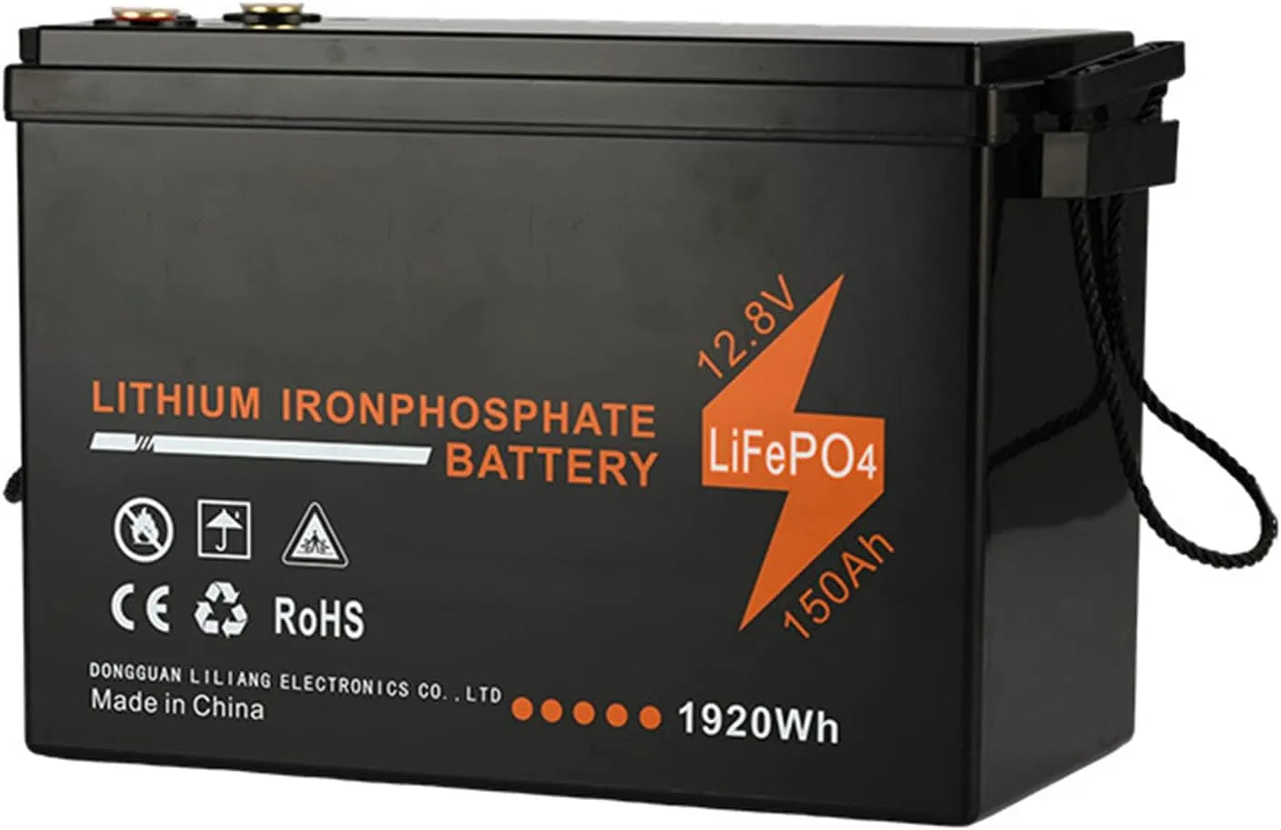 LiFePO4-Batterie LiFePO4-Batterie und Solar-Speicherbatterie, 100 Ah, 150 Ah, 300 Ah, 12,8 V, solarbetrieben, für Camping und Wohnmobil