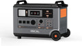 LiFePO4-Batteriestation Tragbare Powerstation und Solargenerator, 3600Wh, 2200W, für Camping und Wohnmobil, solarbetrieben