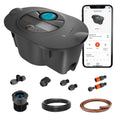 Automatisches Bewässerungssystem und Tropfbewässerungsset, solarbetrieben, 320 m, mit Bluetooth, für Gartenbewässerung