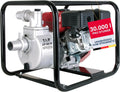 Benzin-Motorpumpe und Wasserpumpe für Bewässerung, 30.000 l/h, 3,85kW, 3,0bar, 30 m, für Gartenbewässerung