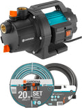 Wasserpumpe und Förderpumpe, 3.000 l/h, für Gartenbewässerung