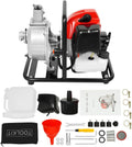 Benzin-Motorpumpe und Wasserpumpe für Bewässerung, 1,25KW, 43cc, 30m