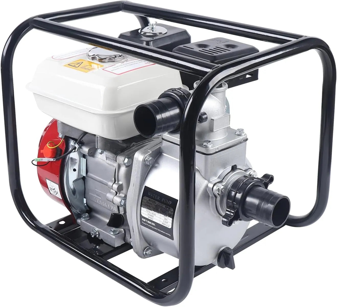 Benzin-Motorpumpe und Wasserpumpe für Bewässerung, 210cc, 3600rpm