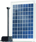 HEISSNER SP610 Solar-Teichpumpe und Springbrunnenpumpe, 610 l/h, für Gartenteich und Wasserspiel