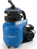 Sandfilteranlage für Pools und Pool-Umwälzpumpe, für Poolfiltration und Wasserumwälzung