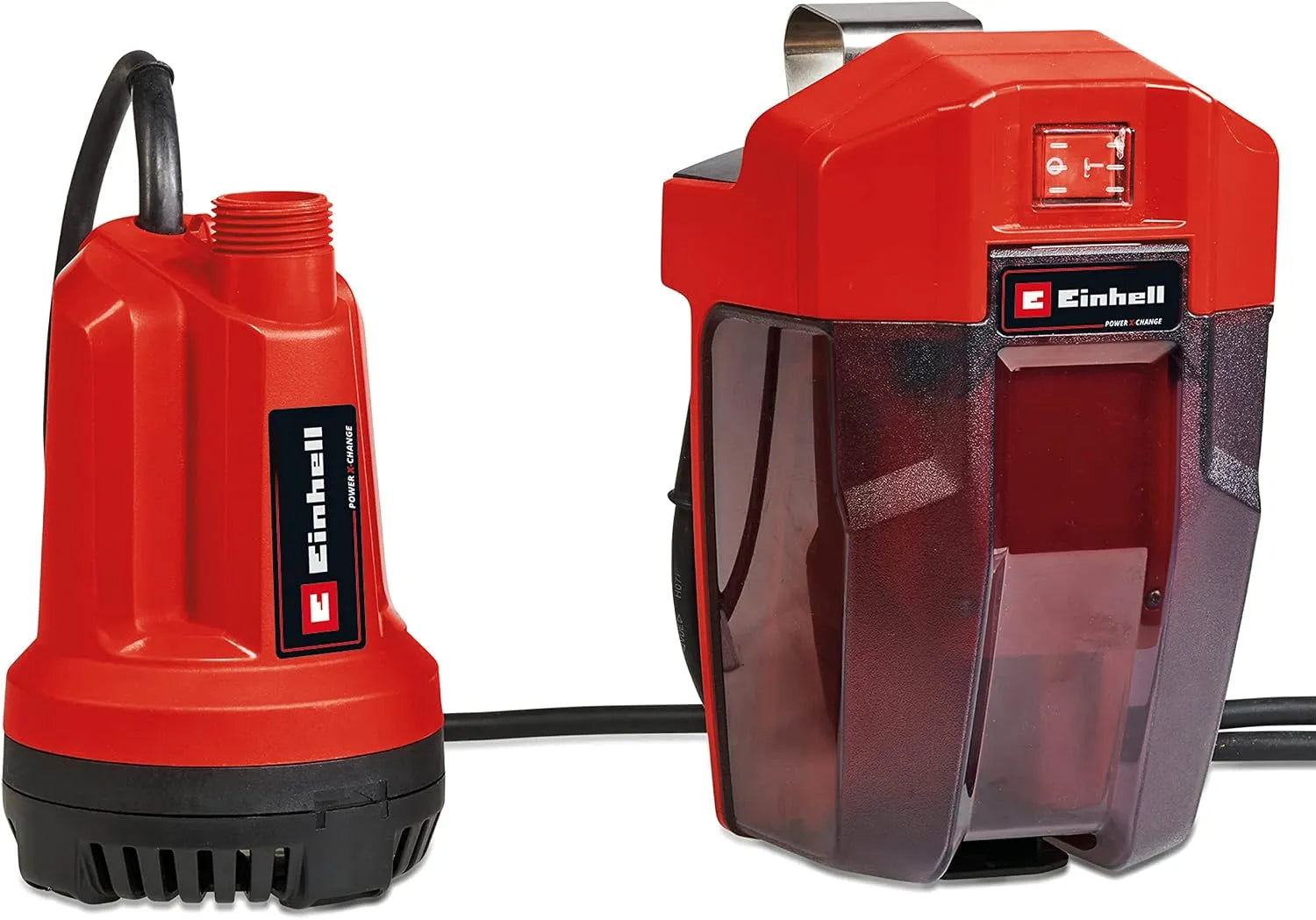 Einhell Klarwasser-Tauchpumpe und Entwässerungspumpe, 8 m, 5 m, ohne Akku, 18 V, 5.000 l