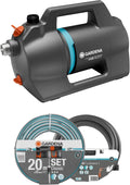 Wasserpumpe und Förderpumpe, 4200 l/h, 600 W, 3,5 m, 20 m, für Gartenbewässerung