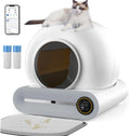 Selbstreinigende Katzentoilette: App-Steuerung, 65l, 9 L, 8KG
