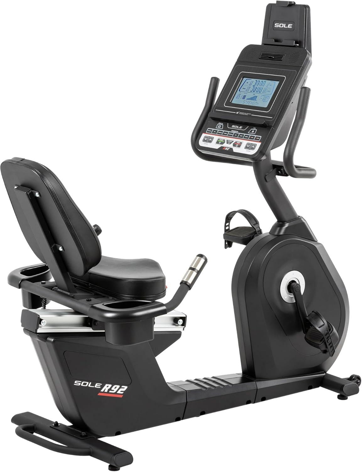HAMMER R92 Heimtrainer – mit Rückenlehne, für zuhause, 12 kg