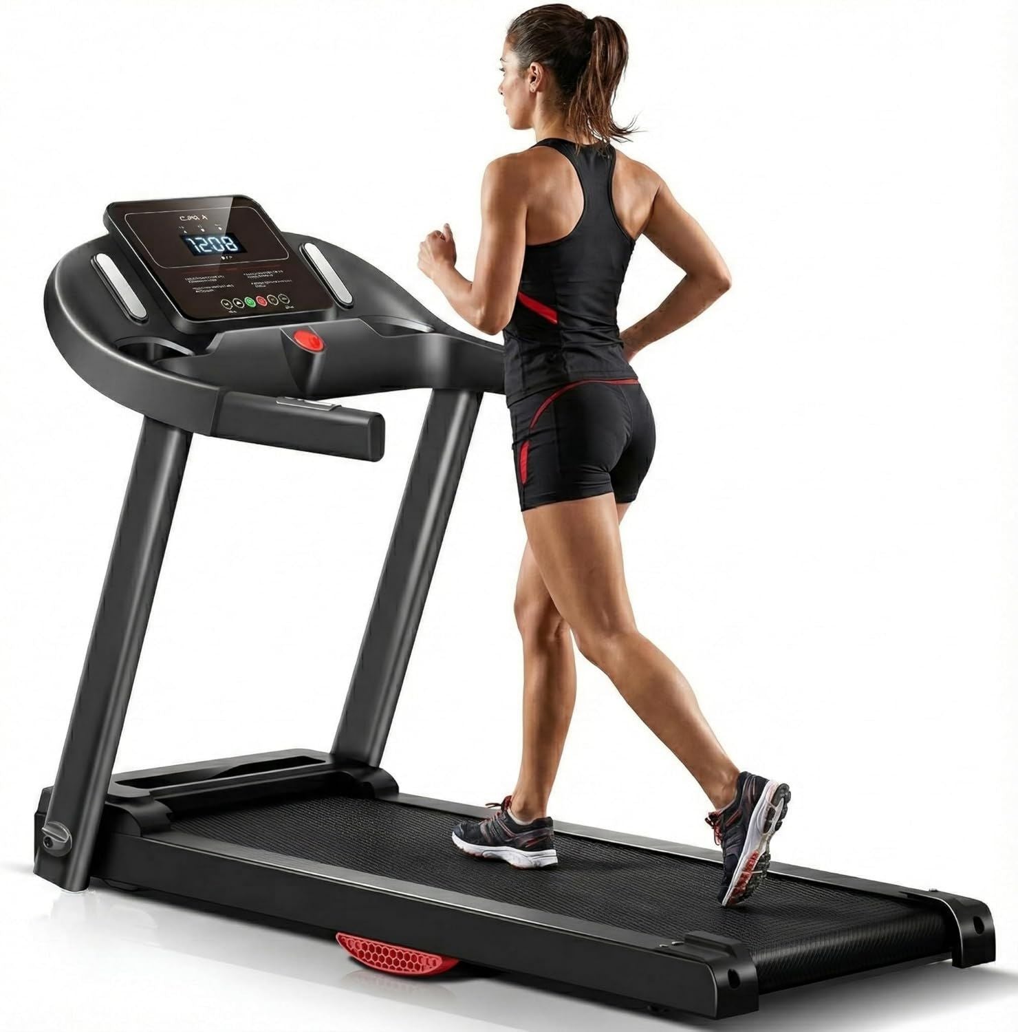 Walking Pad – einstellbare Steigung, klappbar, leiser Betrieb, für zuhause, 136 kg, 14km/h, 0 PS