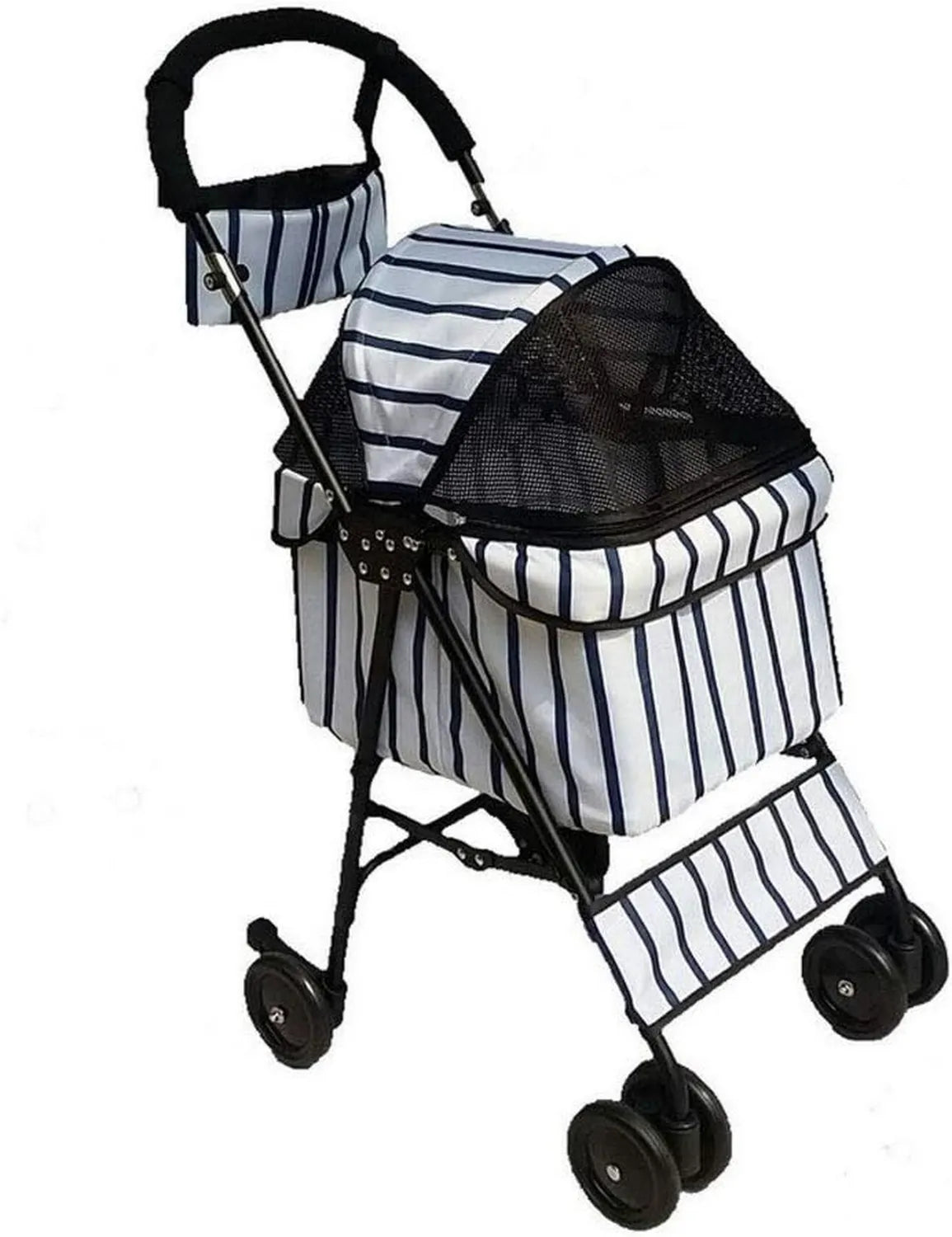 Haustierbuggy: Buggys für kleine Hunde, schwarz