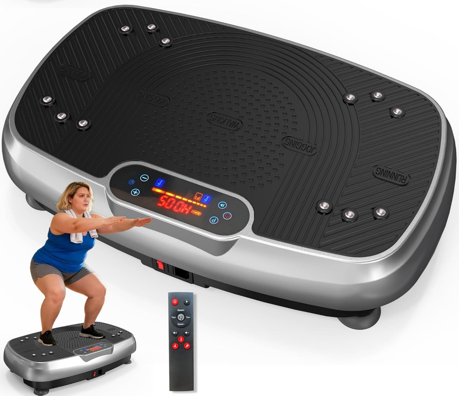 Vibrationsplatte - Ganzkörpertraining, 160KG