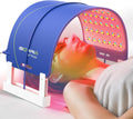 Rotlicht-Therapiegerät - mit Timer, LED-Anzeige, 48W, blau, AuraCure