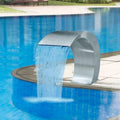 Aufstellpool – aus Edelstahl, 45 × 30 × 60 cm