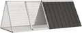 Mangloder Kaninchenkäfig Anthrazit aus verzinktem Stahl 201 – 5 × 80, 5 × 71 cm