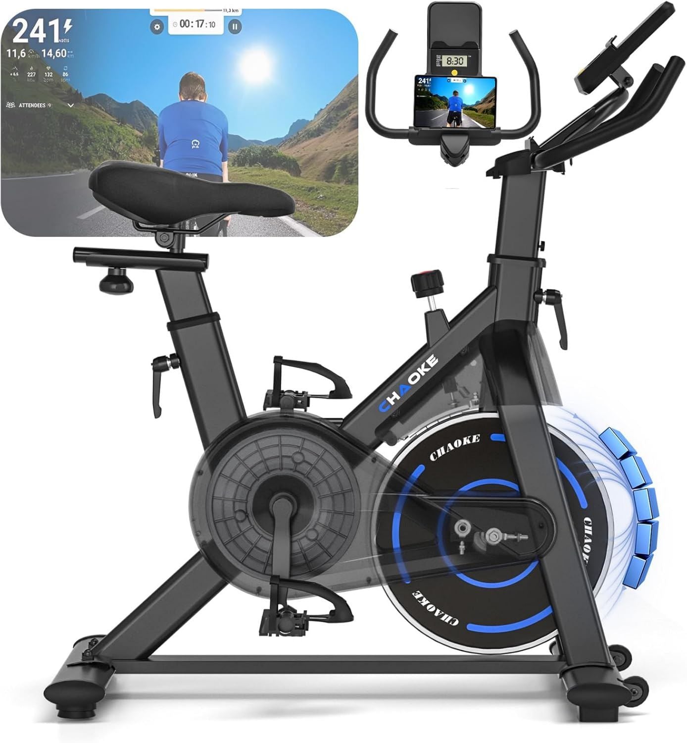 Heimtrainer: leiser Betrieb, mit Display, für zuhause, 150KG, UPGRADE