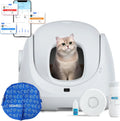 Selbstreinigende Katzentoilette – mit Fernbedienung, 10 kg