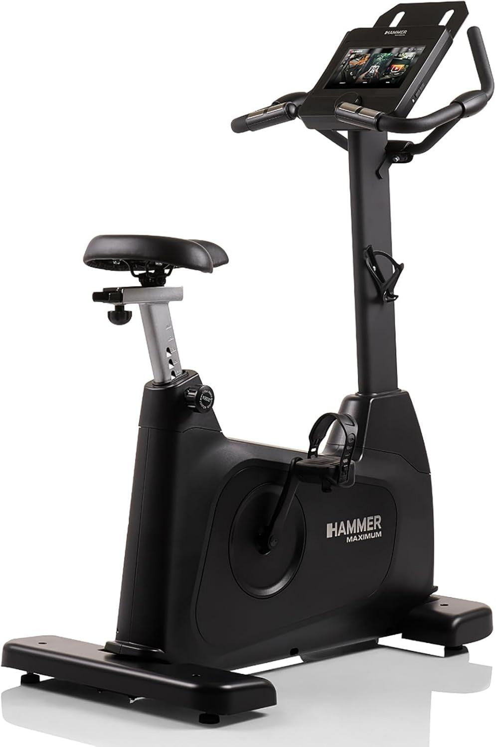 HAMMER UB 8000 Heimtrainer - Stahlkonstruktion, leiser Betrieb, mit Display, Touch-Display, 14 kg, 150 kg, 17 Programme