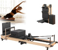 Pilates-Stangen-Set: Holzkonstruktion, klappbar