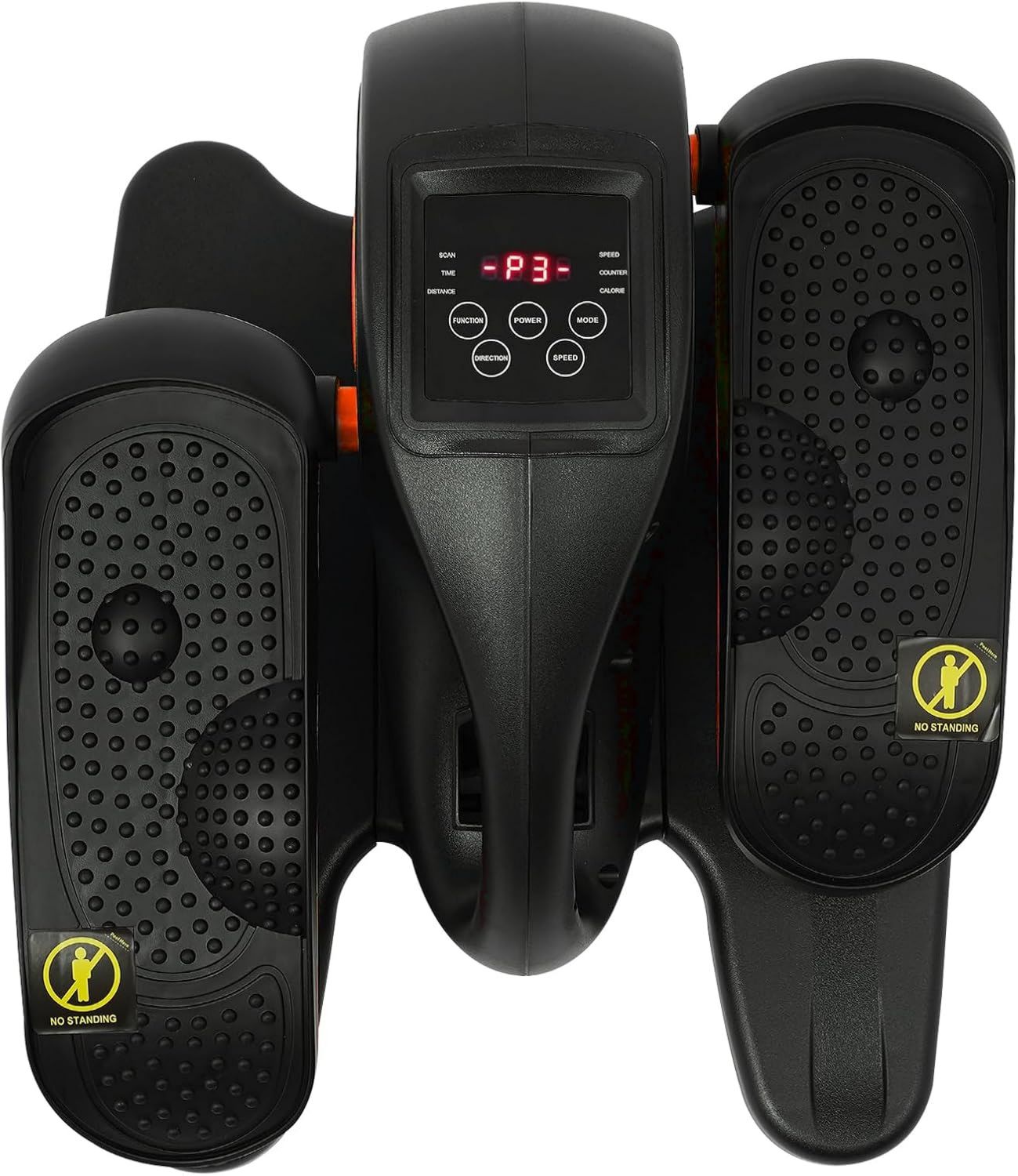 Ellipse-Beintrainer Untertisch-Ellipsentraine Elektrischer Sitzpedal Ellipsenbein Übung Elliptische Maschine Ellipsentrainer – orange