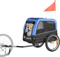 VEVOR Haustierwagen-Fahrradträger für kleine & große Hunde: klappbar, mit Rollen