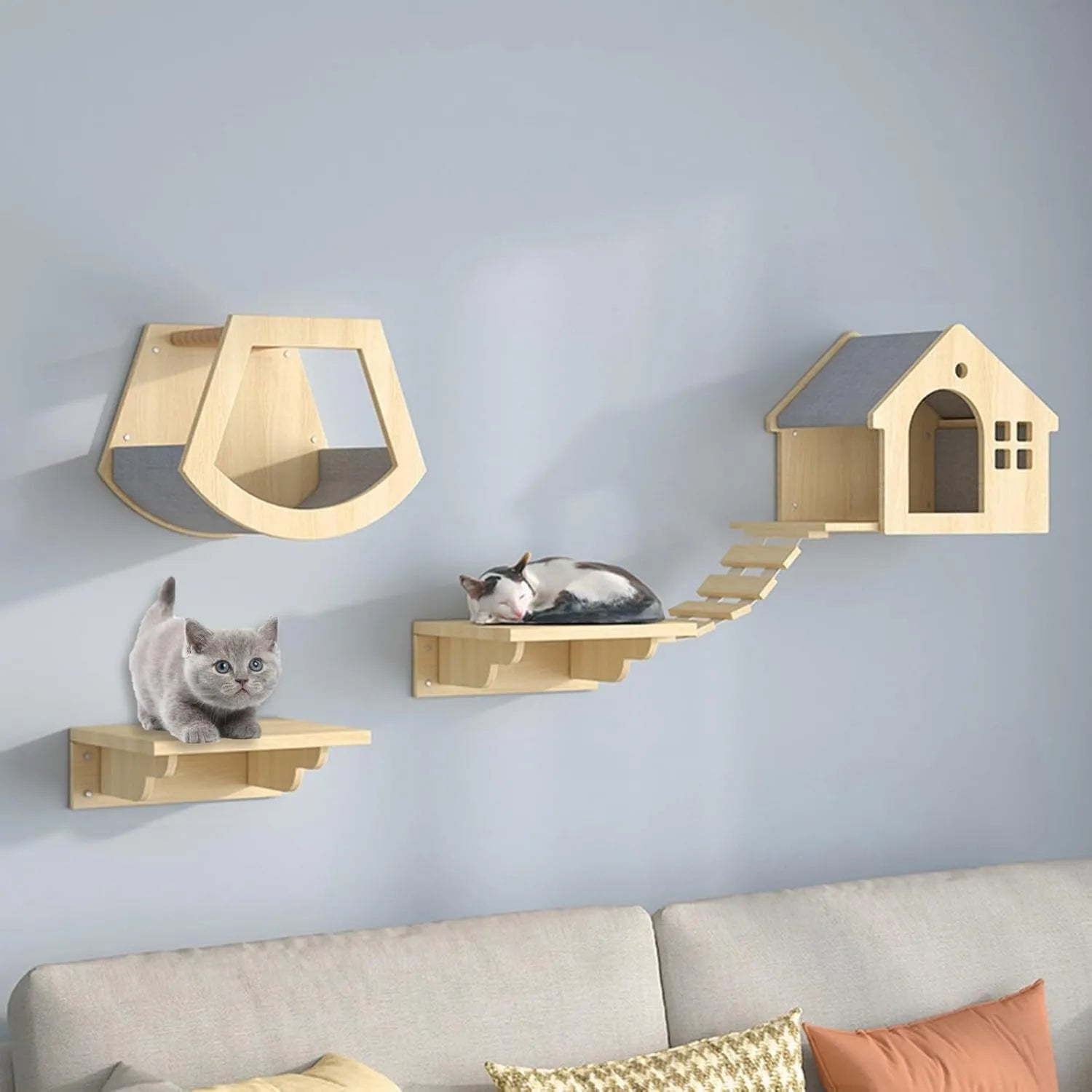 Katzen-Wandregale
