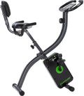 Tunturi B25 Heimtrainer – mit Rückenlehne, klappbar, mit Display, schwarz