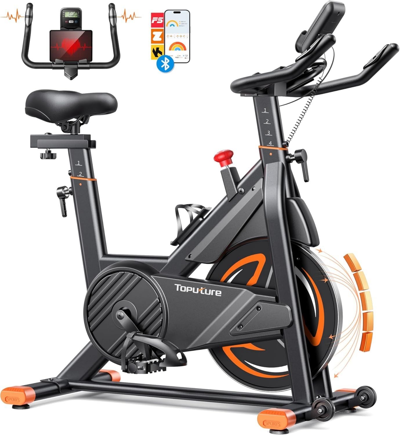 Heimtrainer – leiser Betrieb, 15KG, 160KG