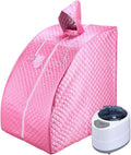 Tragbare Dampfsauna: klappbar, rosa