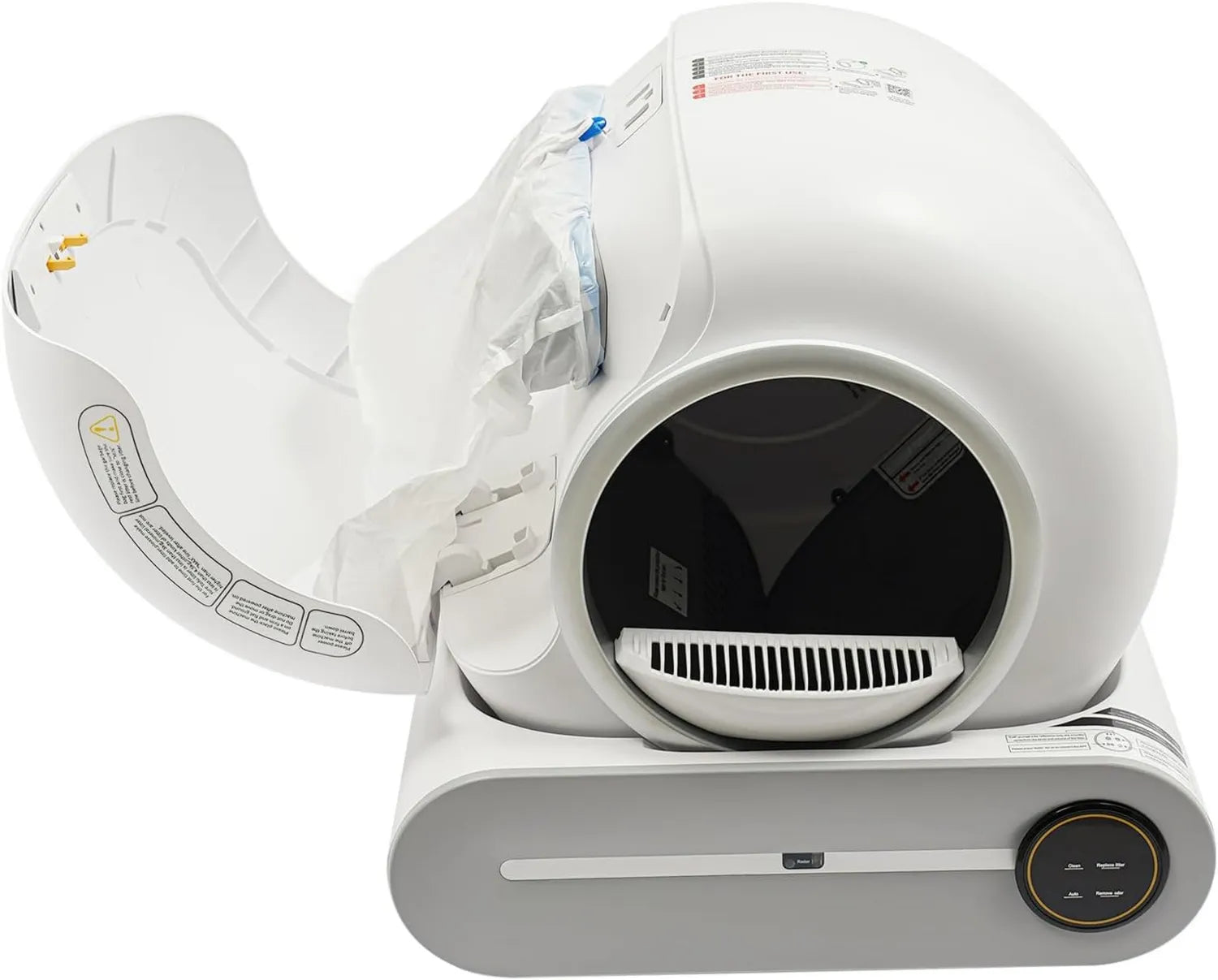Selbstreinigende Katzentoilette – WLAN-Konnektivität, 65L, 8kg, 65L Selbstreinigende Katzentoilette
