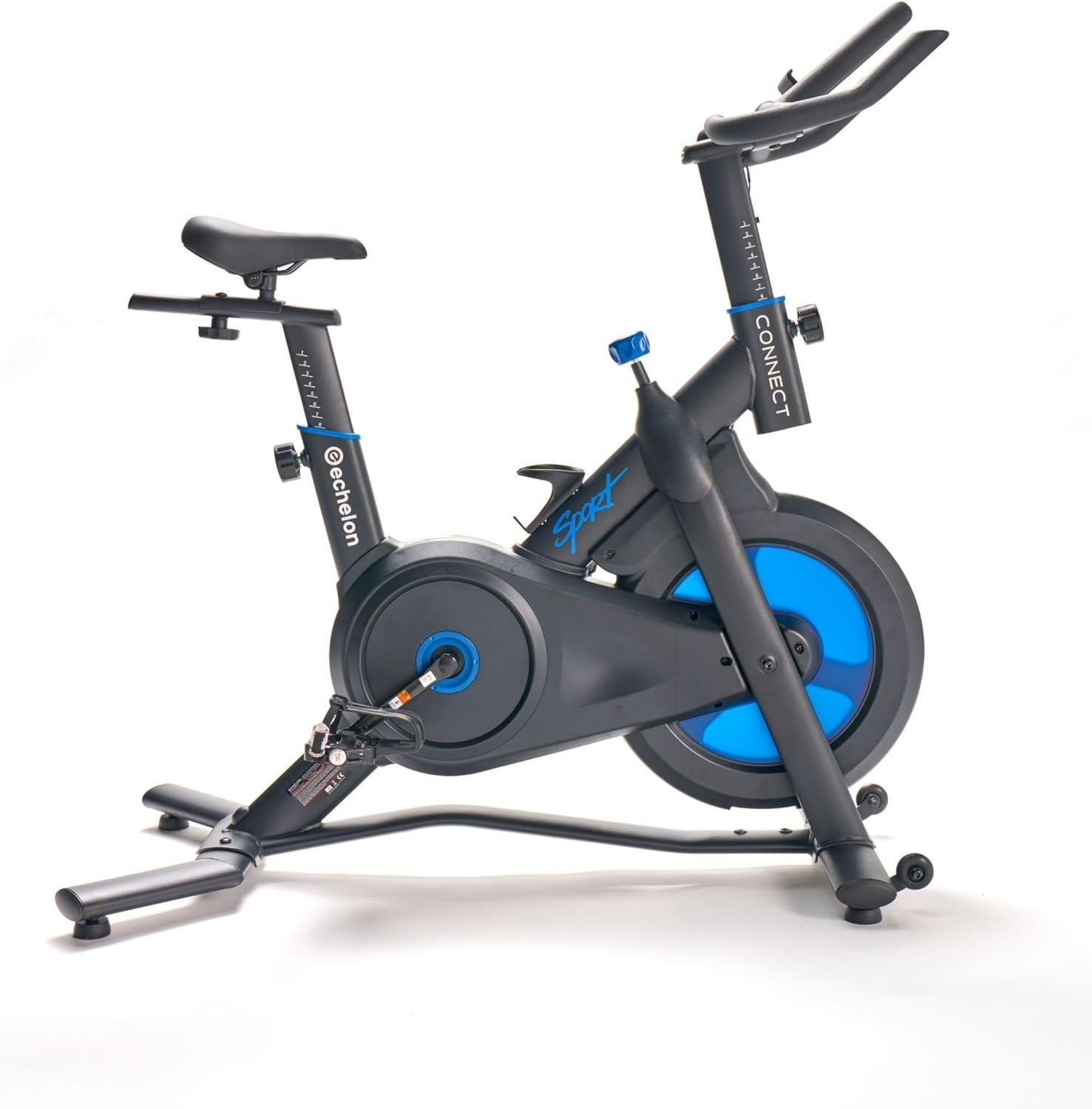 Echelon Connect Sport 2 Smart-Heimtrainer – kompakte Bauweise, mit Rollen, 7 kg, 32 Stufen