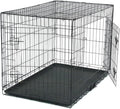 Hundekäfig Faltbar klappbar mit 2 Türen - 107 × 68 × 75 cm