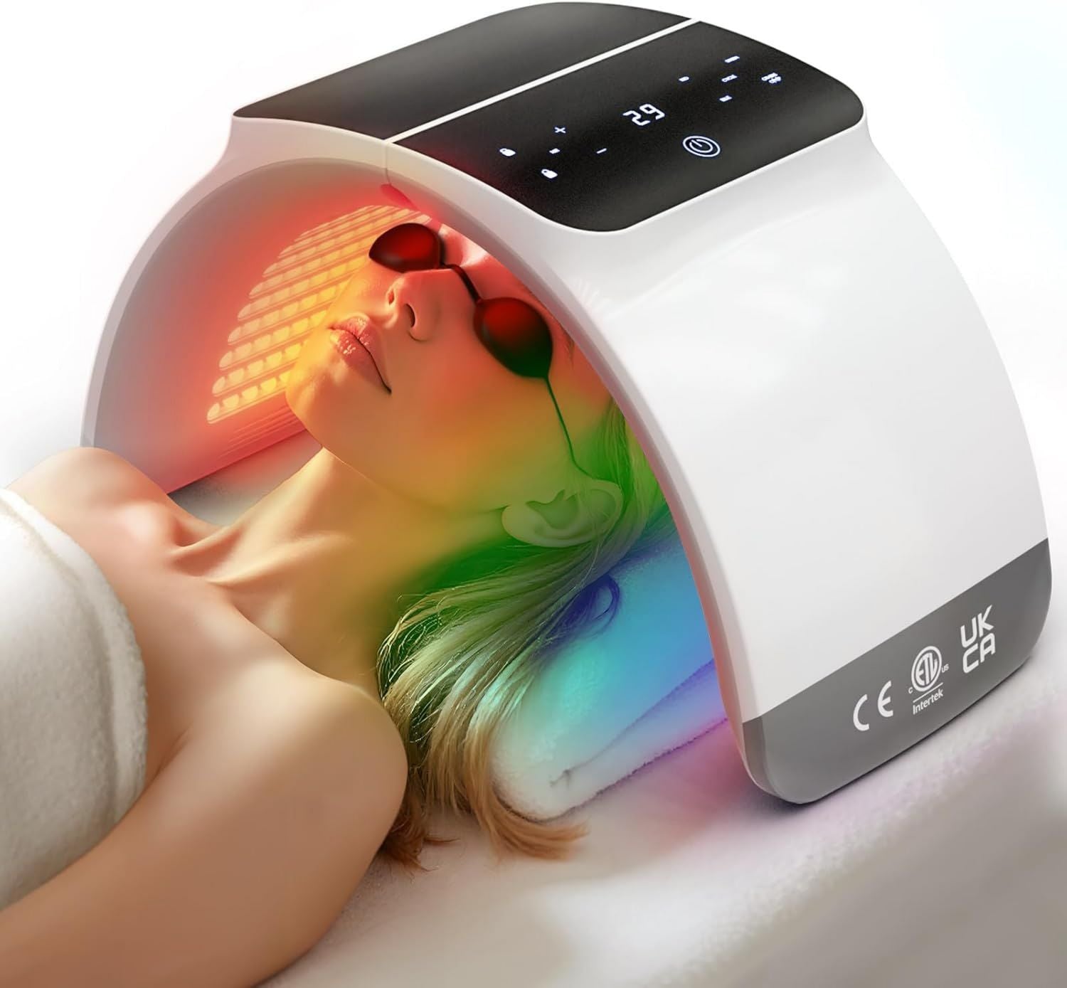 BestQool LED-Rotlichtgerät – LED-Anzeige