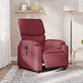 Massagesessel: verstellbar, rot, Homgoday