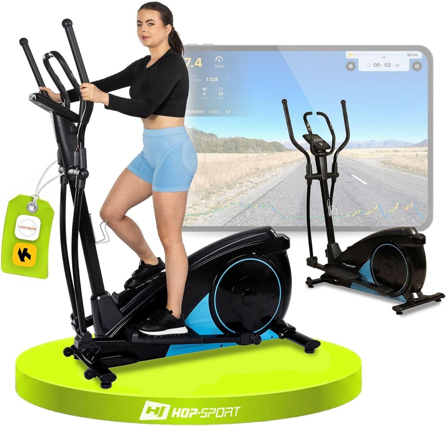 Heimtrainer – HS-060C, App-Steuerung, für zuhause, 150 kg