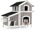 Haustierhaus – 100 × 64 × 82, 30 kg, grau