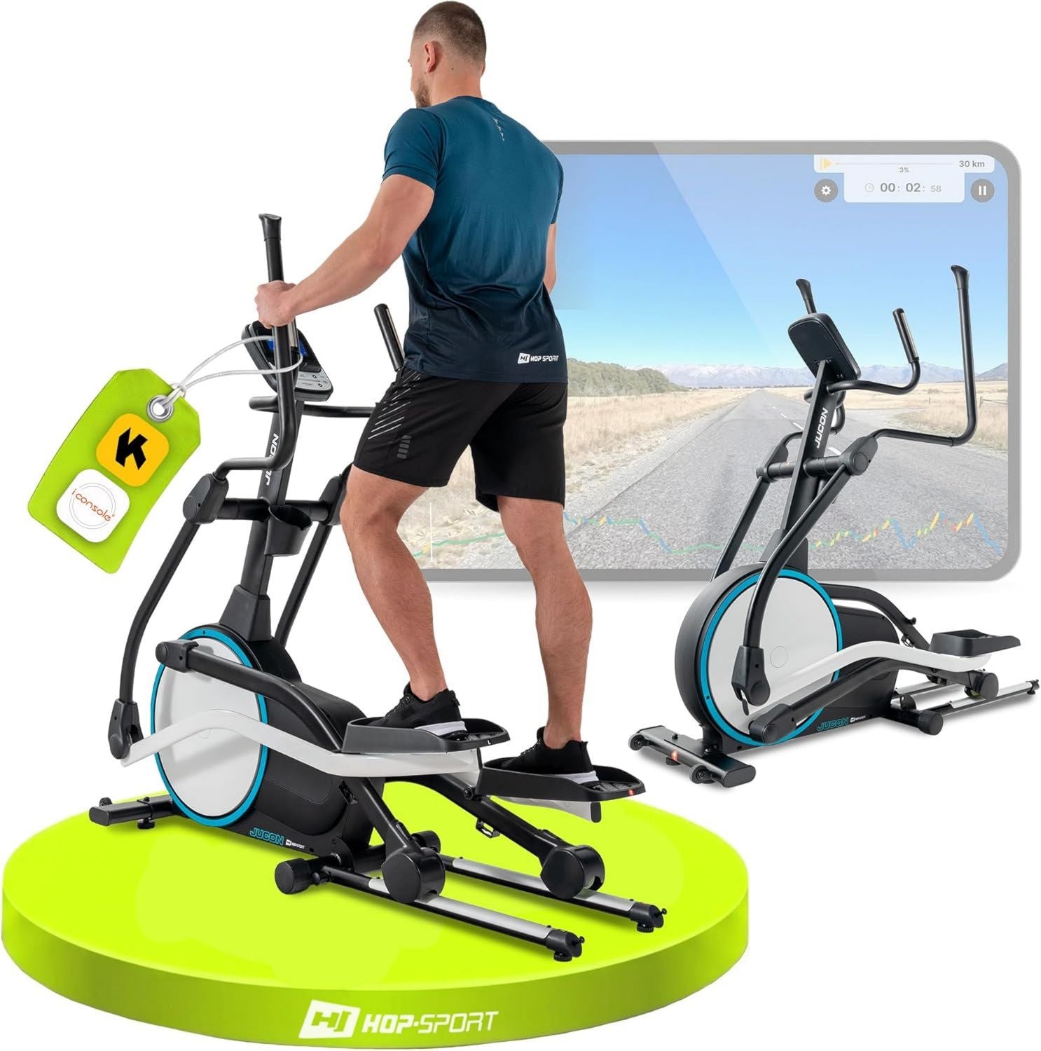 Crosstrainer – HS-250CF, Ganzkörpertraining, klappbar, für zuhause, 150kg